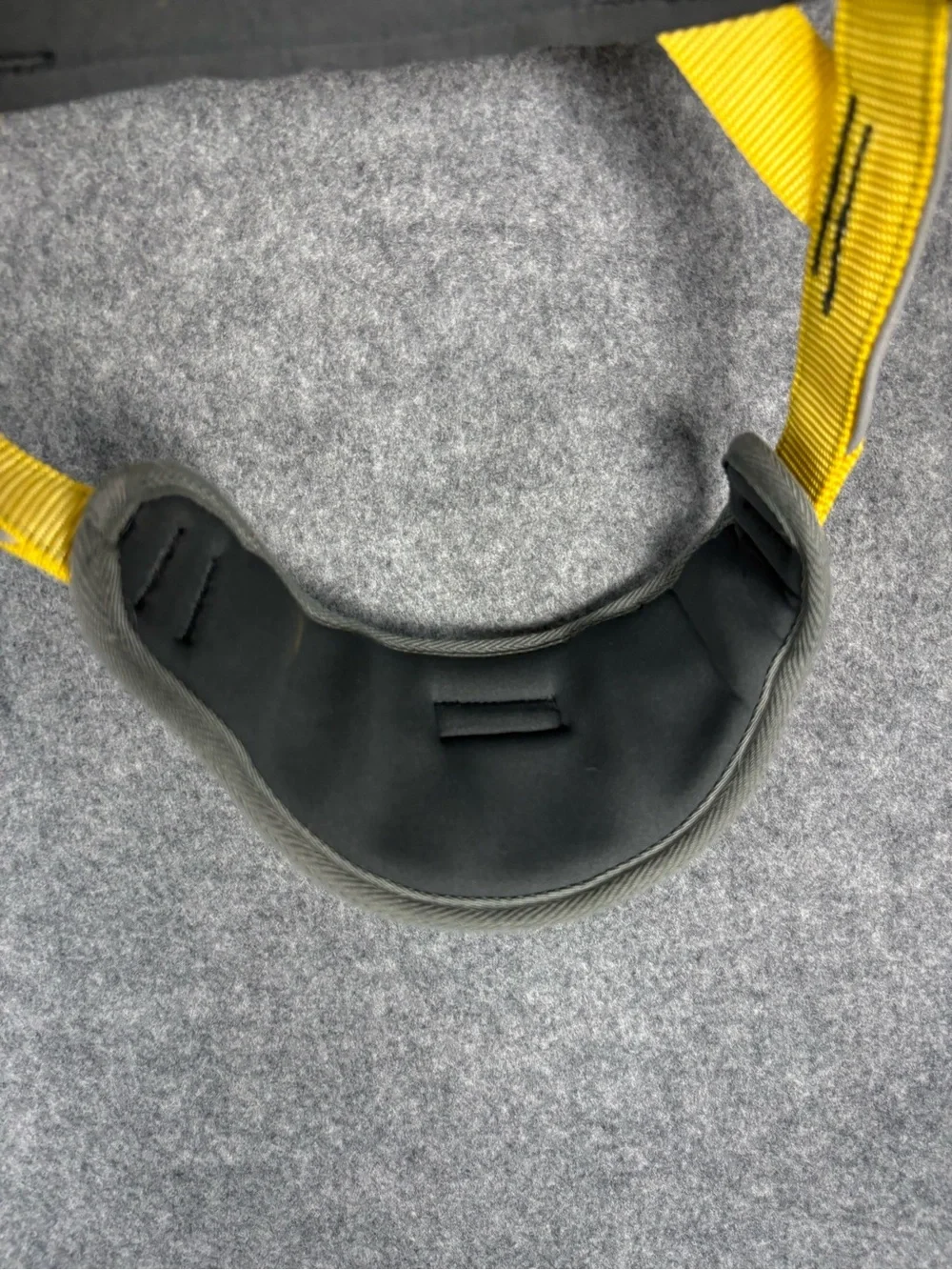 Blueberry Pet Medium Yellow Gray Padded Adjustable Dog Harness
